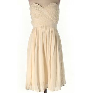 Strapless Ivory Dress